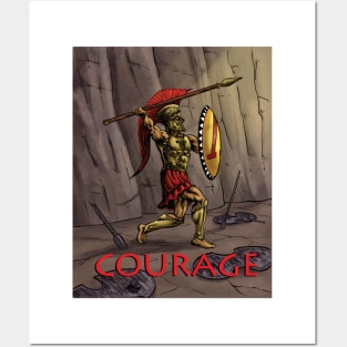 Courage Posters and Art